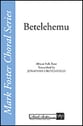 Betelehemu SATB choral sheet music cover